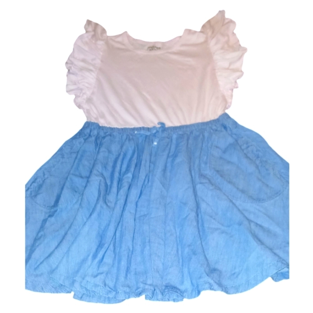 🔥Harper Canyon Girl Pink and Blue Casual Dress Size 6🔥5$ If You Get Bundle🔥